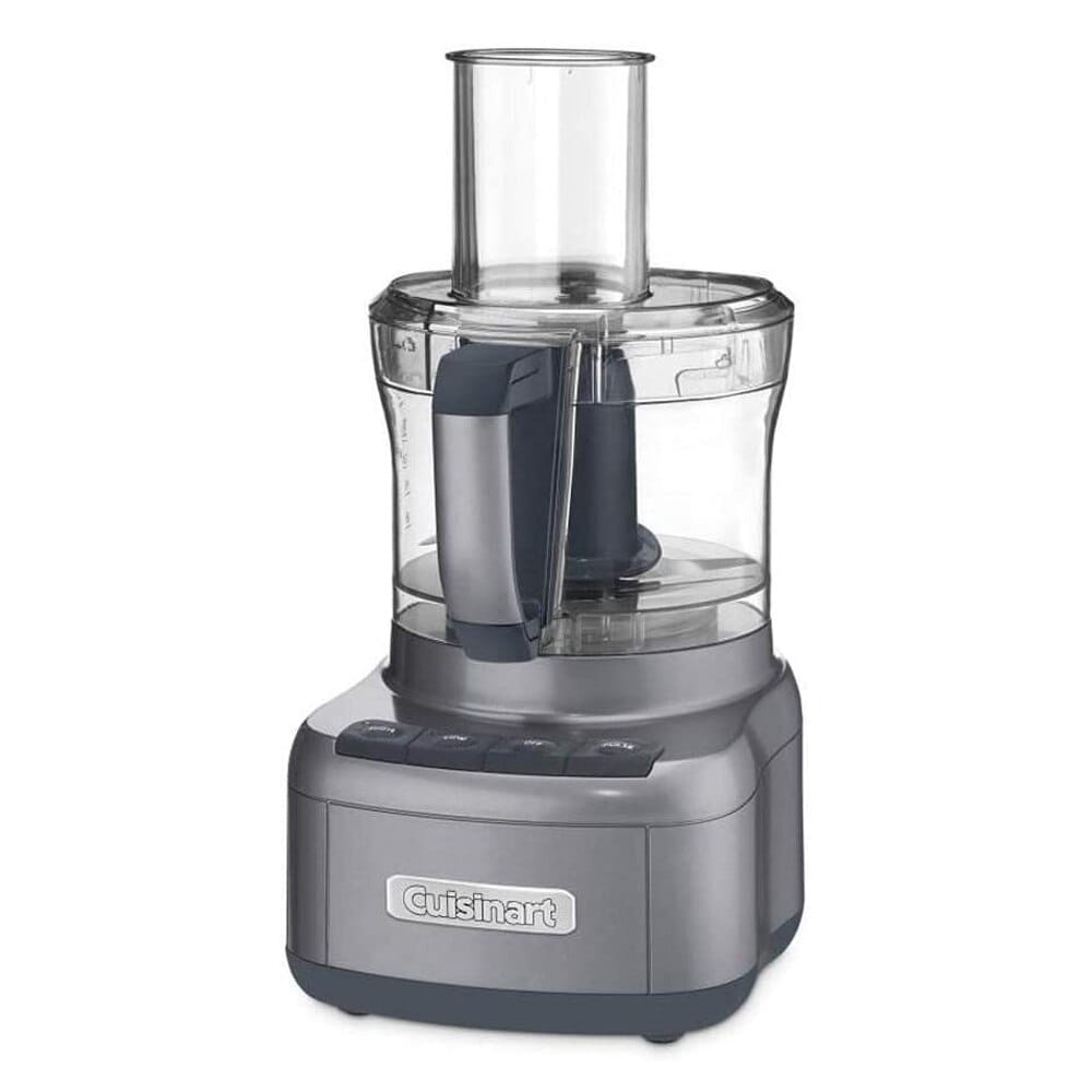 Cuisinart 8-Cup Food Processor, Gunmetal (Factory Refurbished)