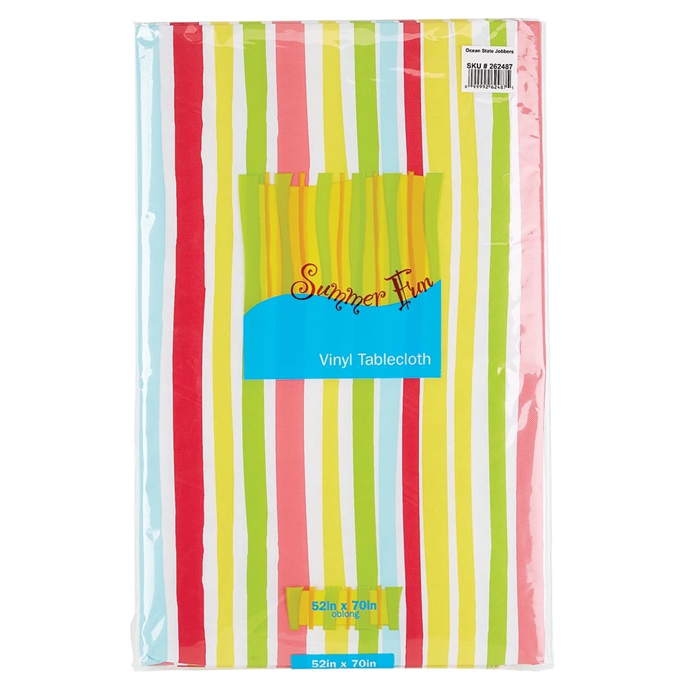 Brites Vinyl Tablecloth with Flannel Backing