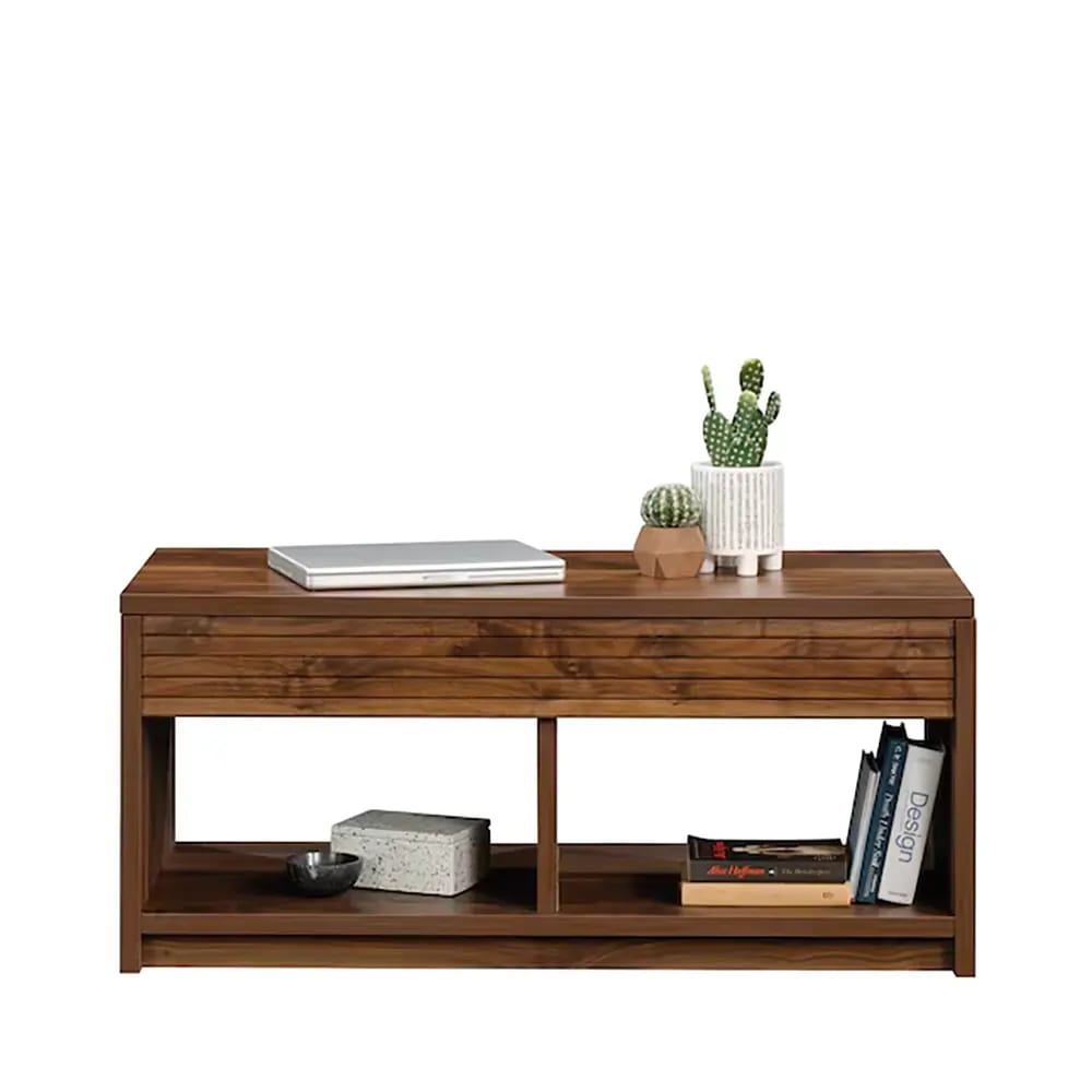 Origin 21 Lift Top Coffee Table with Storage, Dark Walnut