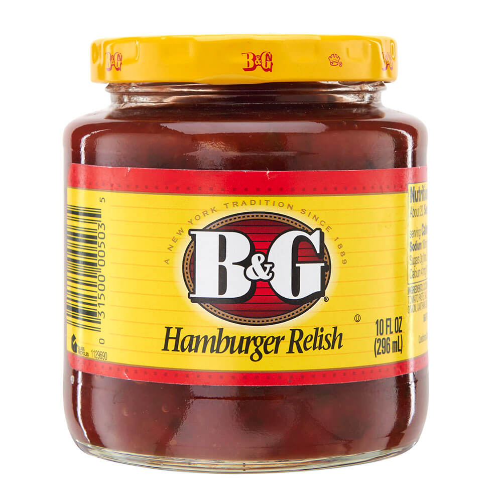 B & G Hamburger Relish, 10 Oz