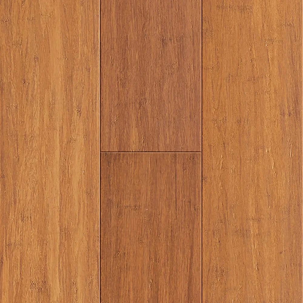 AquaSeal 7mm Strand Carbonized Distressed Water-Resistant Engineered Bamboo Flooring, Brown, 22.5 sq. ft. ($4.44/sq. ft.)