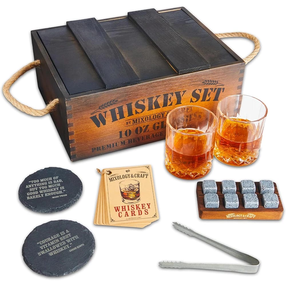 Mixology & Craft Mixology Whiskey Gift Set