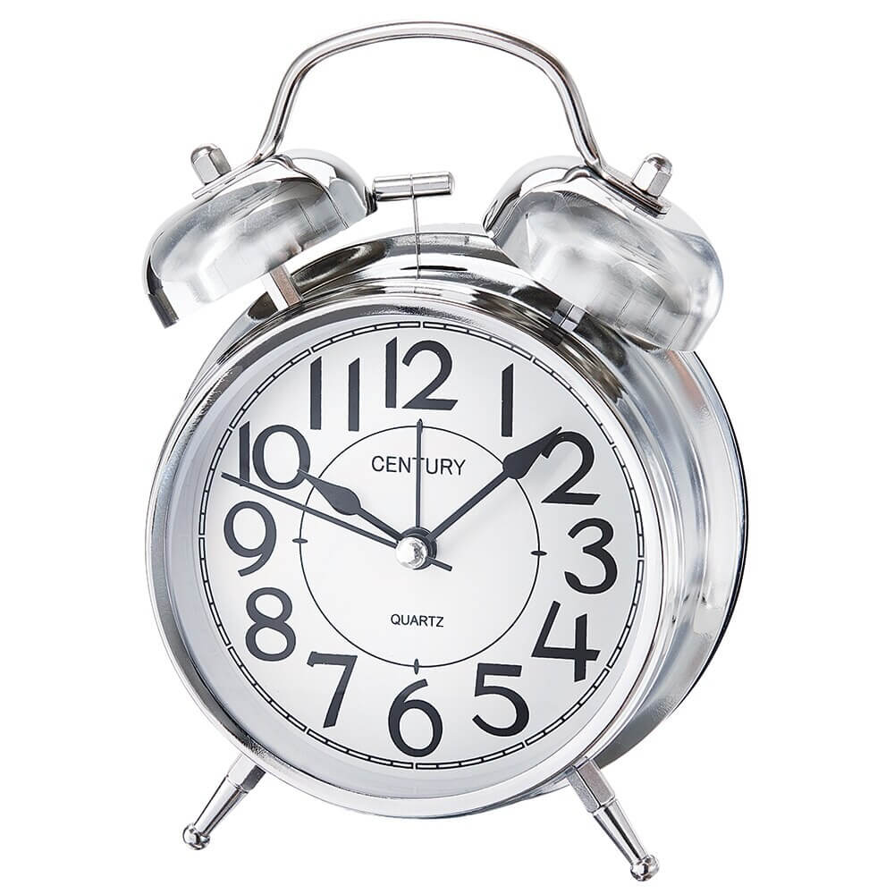 Century Quartz Bell Alarm Clock