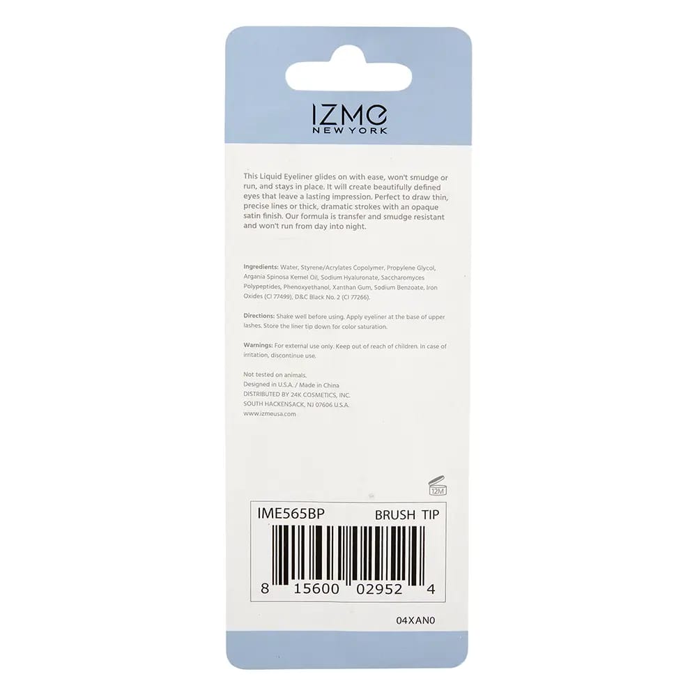 Izme Liquid Black Eye Liner, 0.034 fl. oz.