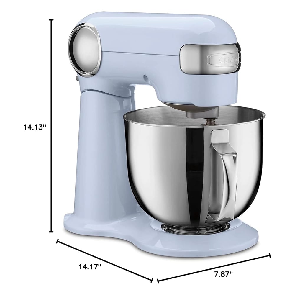 Cuisinart 5.5 qt Stand Mixer, Arctic Blue