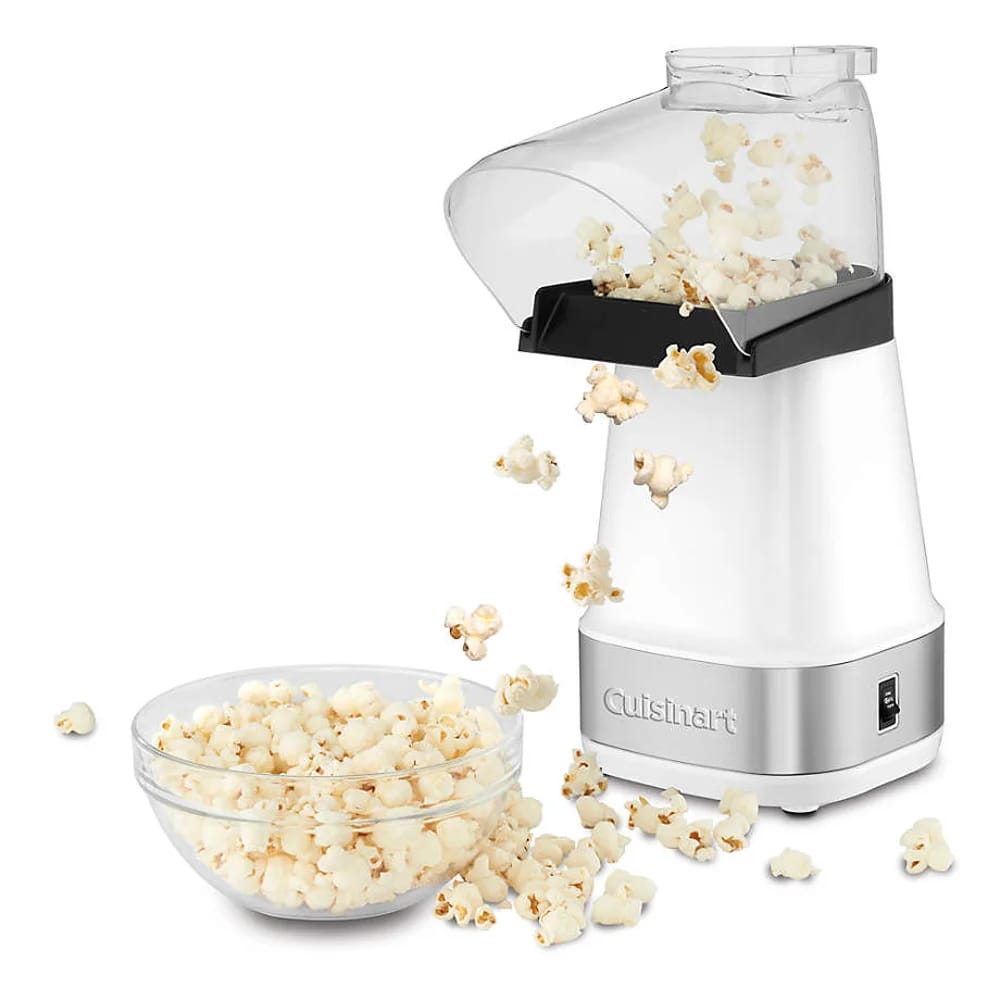 Cuisinart EasyPop Hot Air Popcorn Maker, White (Factory Refurbished)