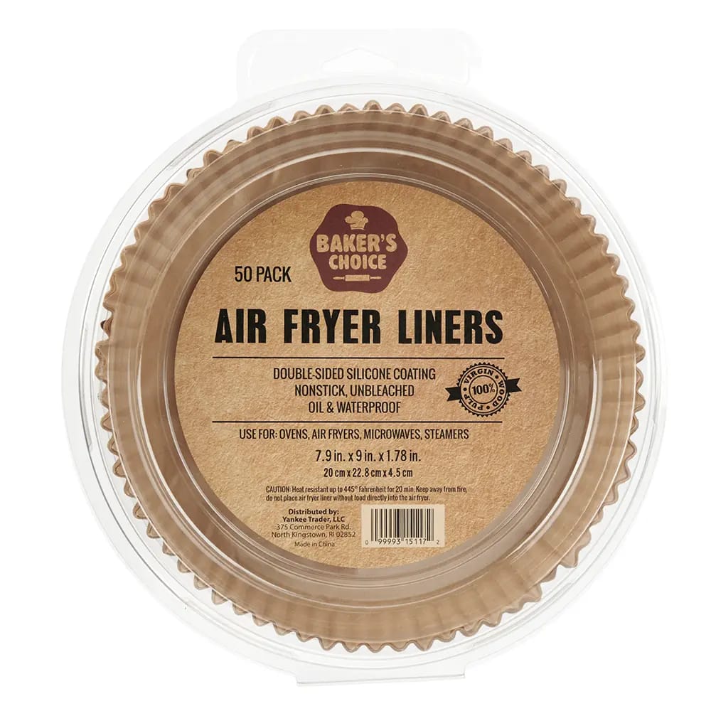 Baker's Choice Round Air Fryer Liners, 50 Count