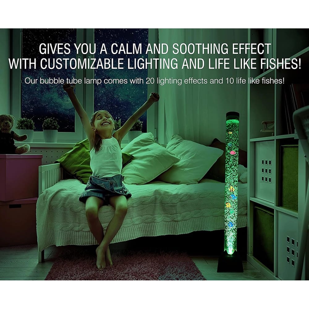 Flybold Sensory Bubble Fish Lamp