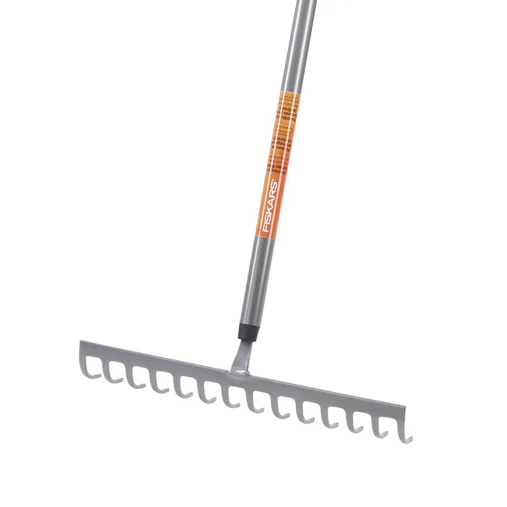 Fiskars Aluminum Garden Rake, 60"