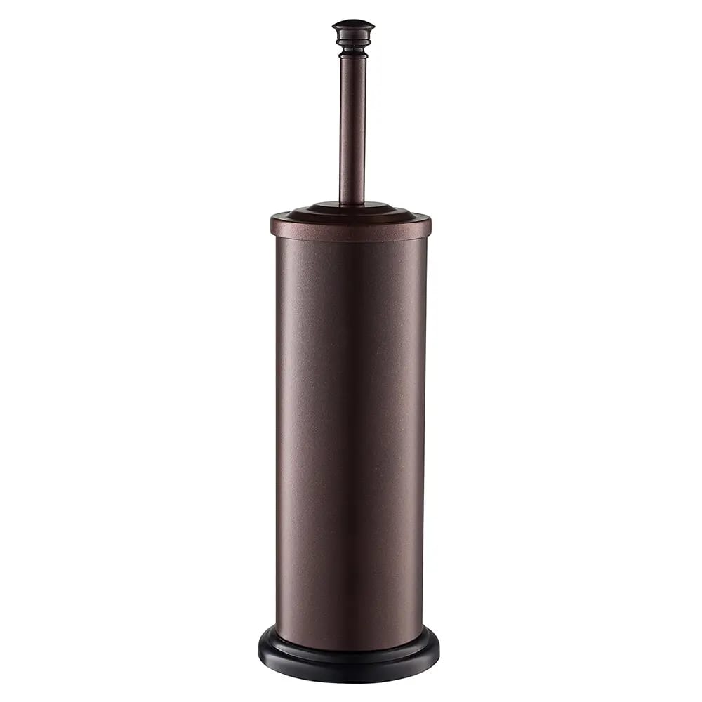 Estilo Toilet Brush and Holder, Bronze