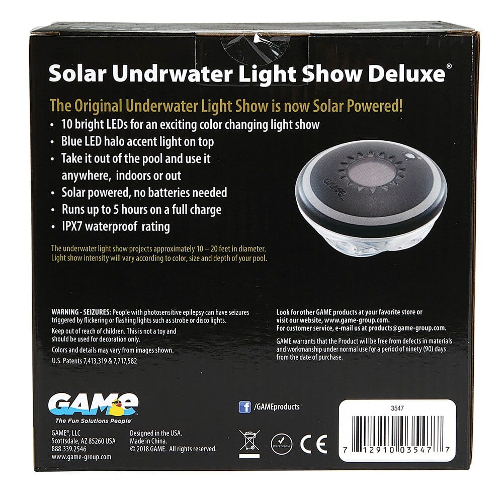 Game Solar Underwater Light Show Deluxe