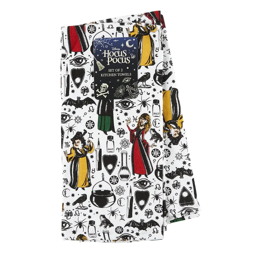 Hocus Pocus Kitchen Towels, Set of 2