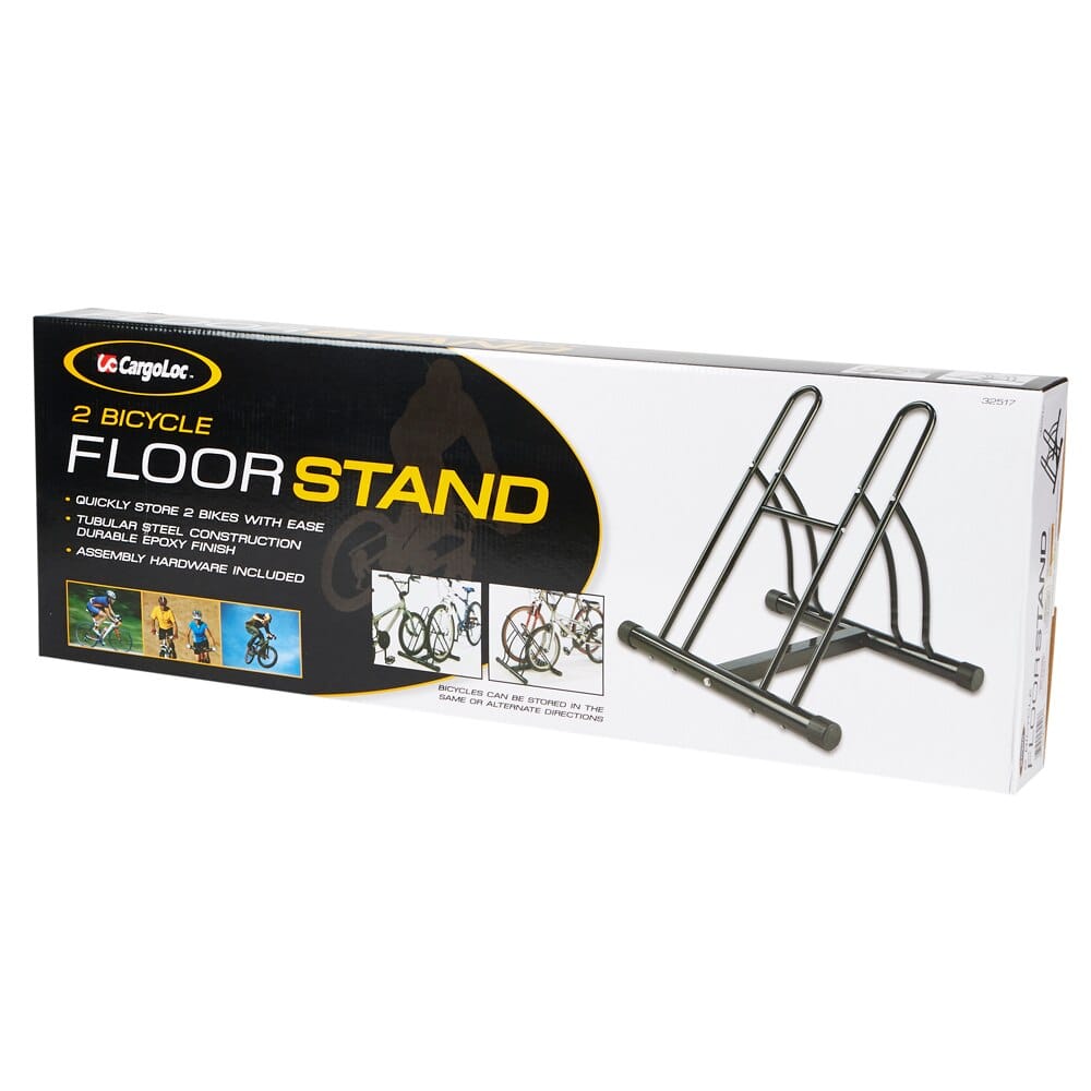 CargoLoc Two Bicycle Floor Stand