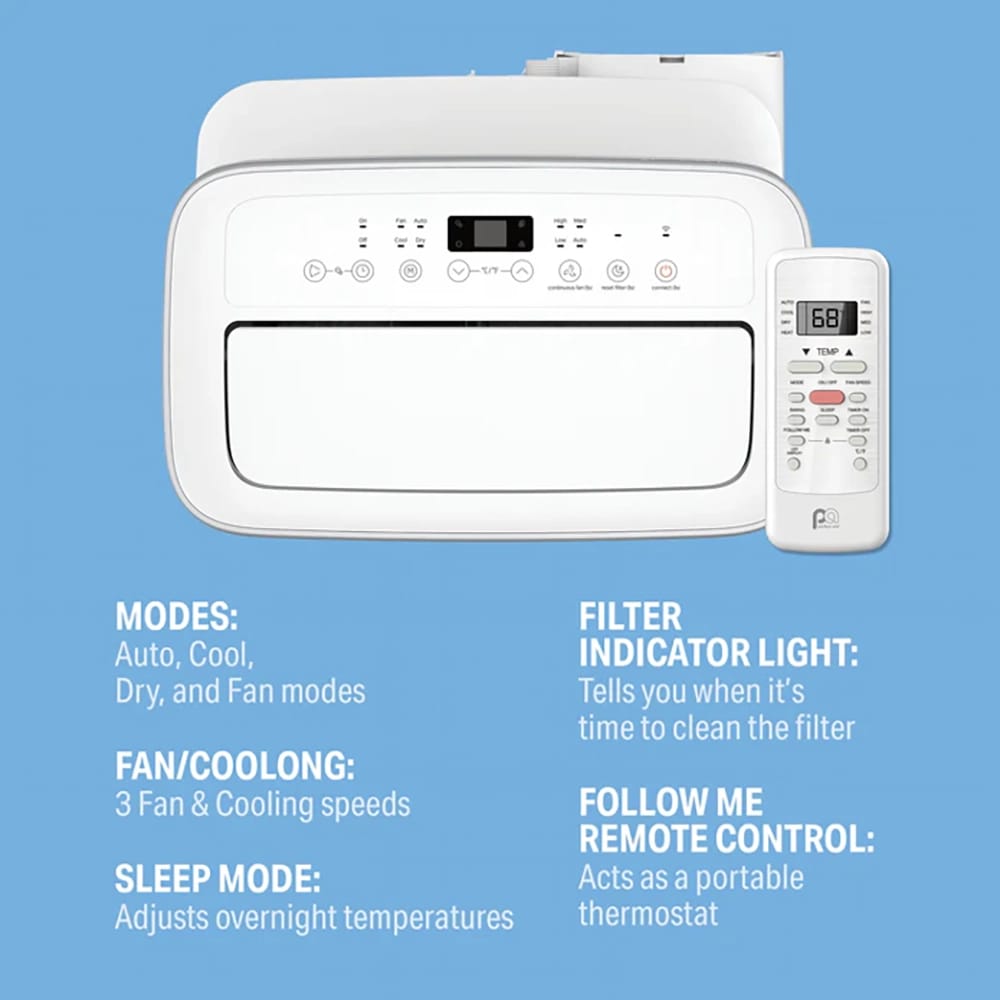 Ocean Breeze, 13,500 BTU Portable Air Conditioner