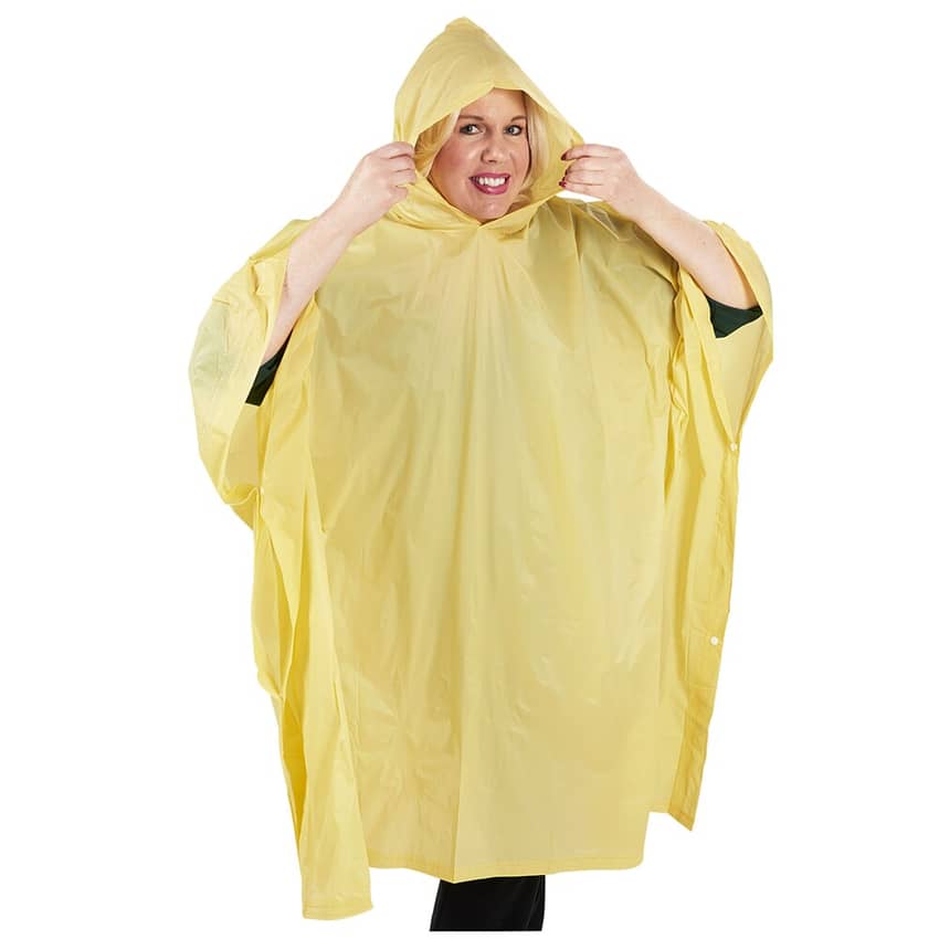 Deluxe Rain Poncho, 52" x 80"