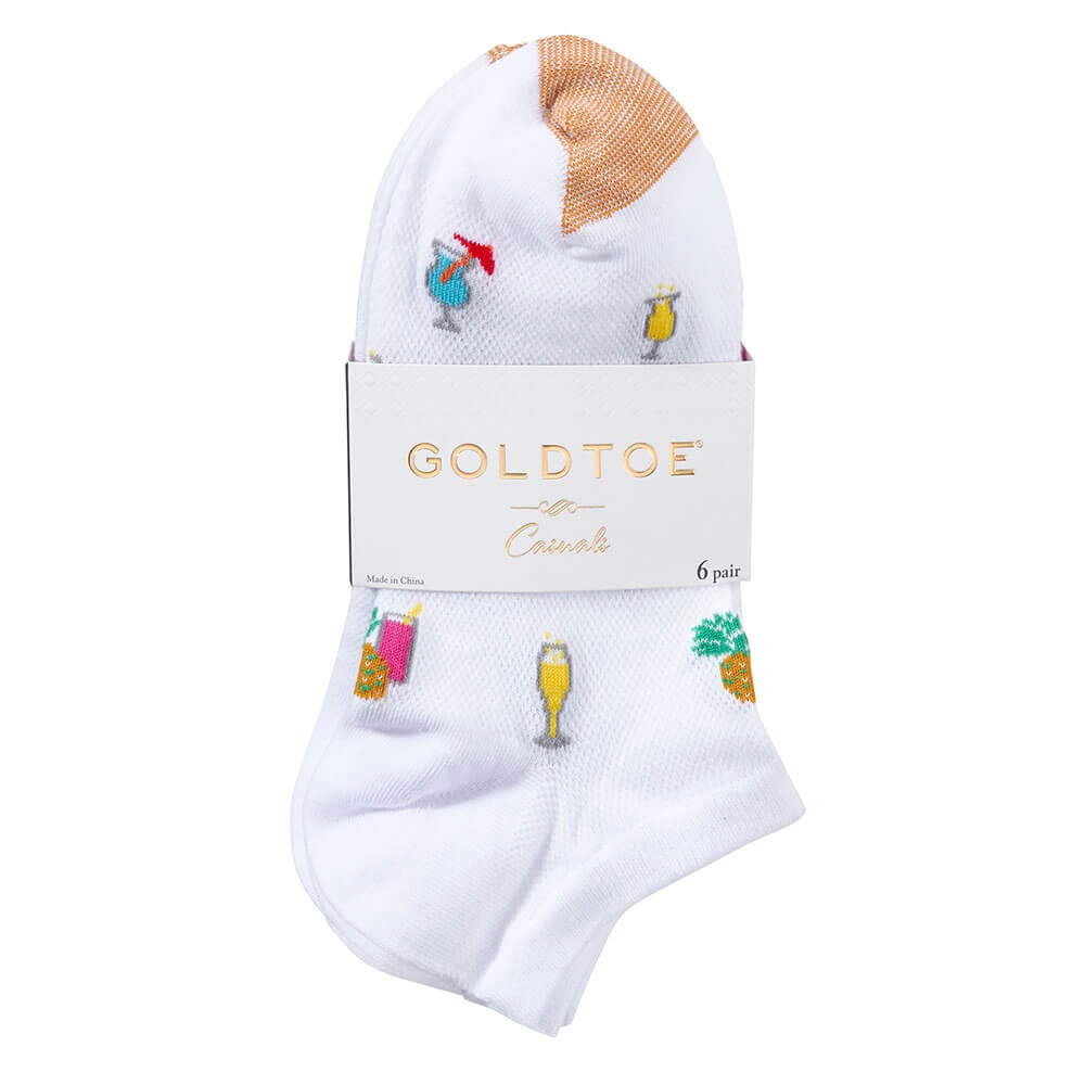 Women's Low Cut Socks, 6 Pack