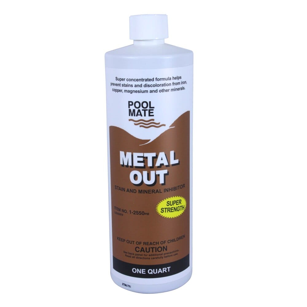 Pool Mate Metal Out, 1 Qt