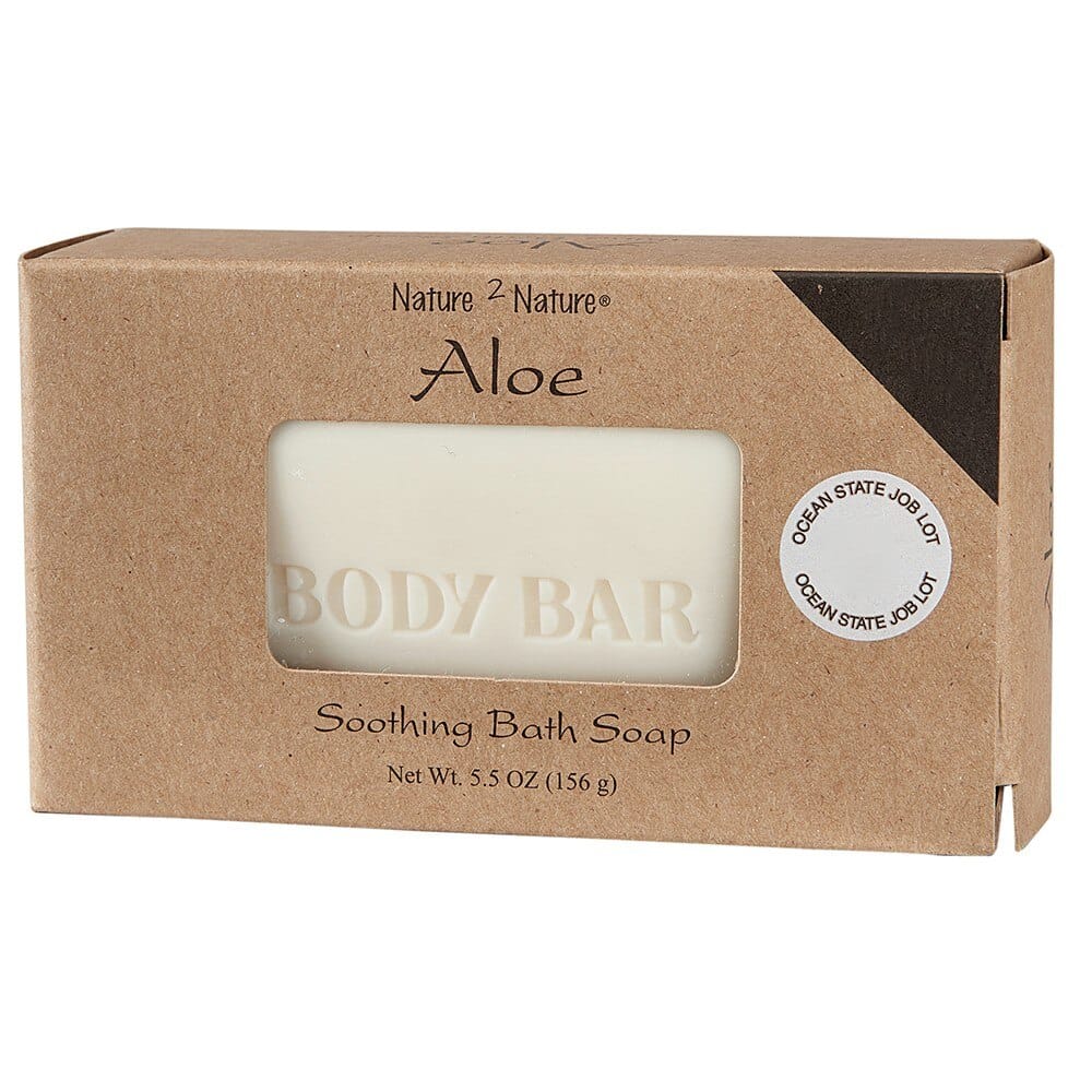 Nature 2 Nature Aloe Soothing Bath Soap, 5.5 oz