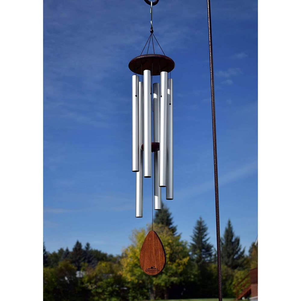 UpBlend Outdoors Havasu 38" Wind Chime, Silver