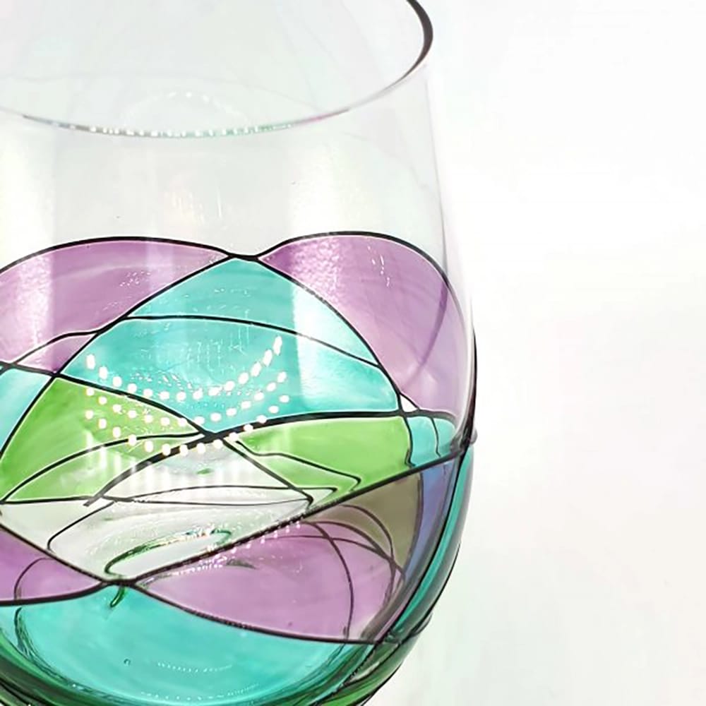 Morven Scotland Aurora Stemless Wine Glass