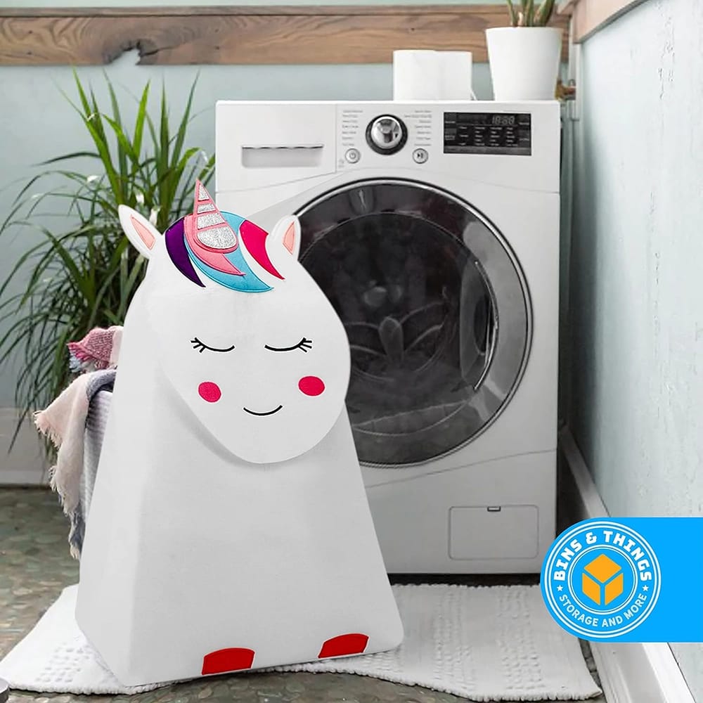 Bins & Things Unicorn Laundry Hamper