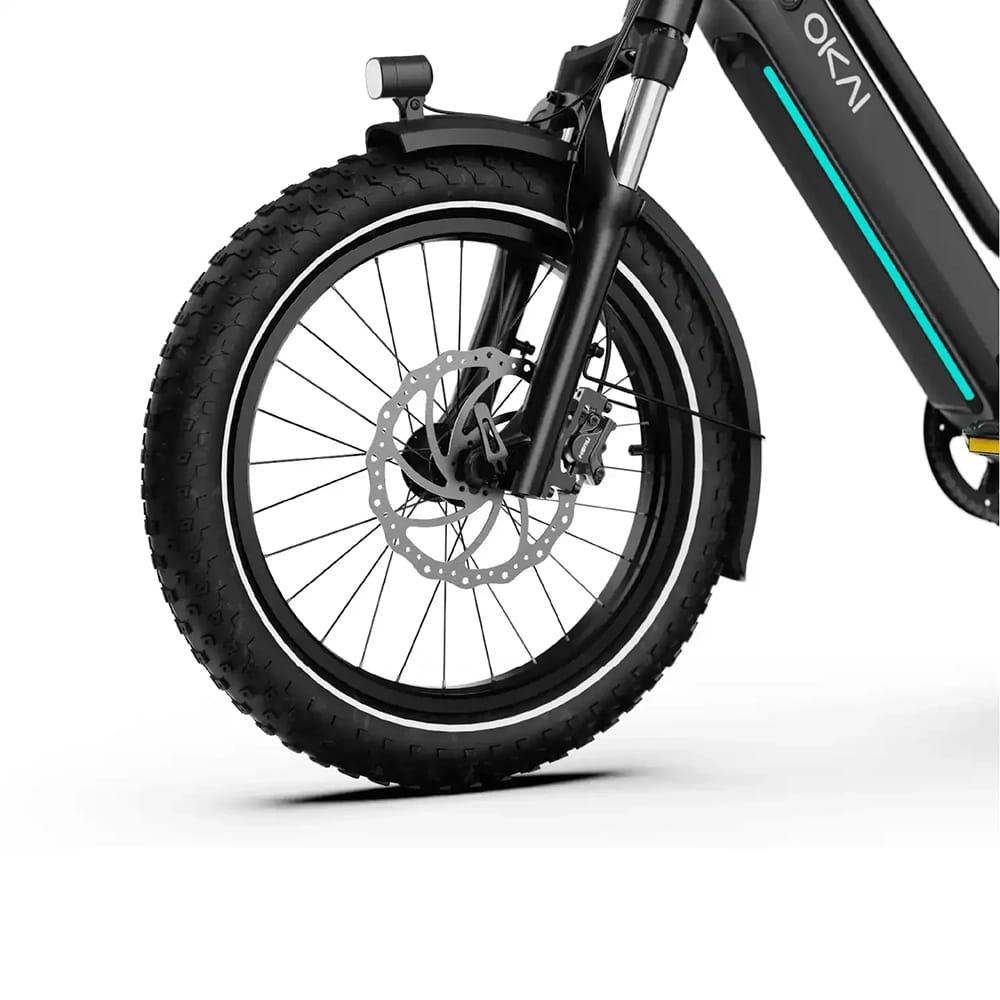 Okai E-Kargo Cargo Utility eBike, Black