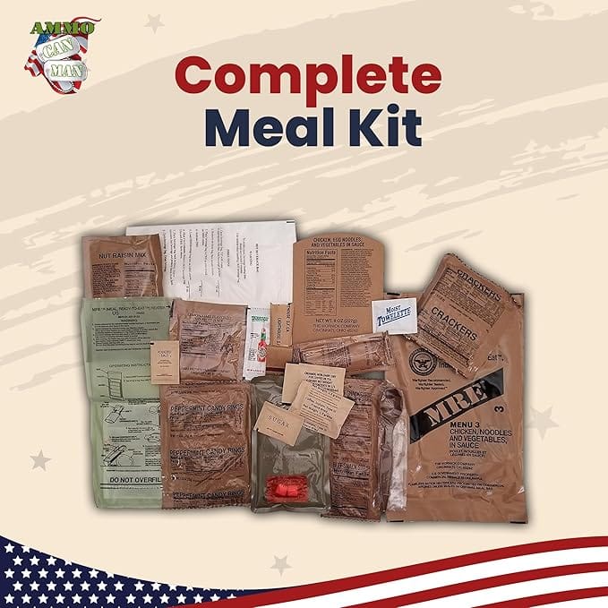 U.S. Military Meals Ready to Eat 12 pk.