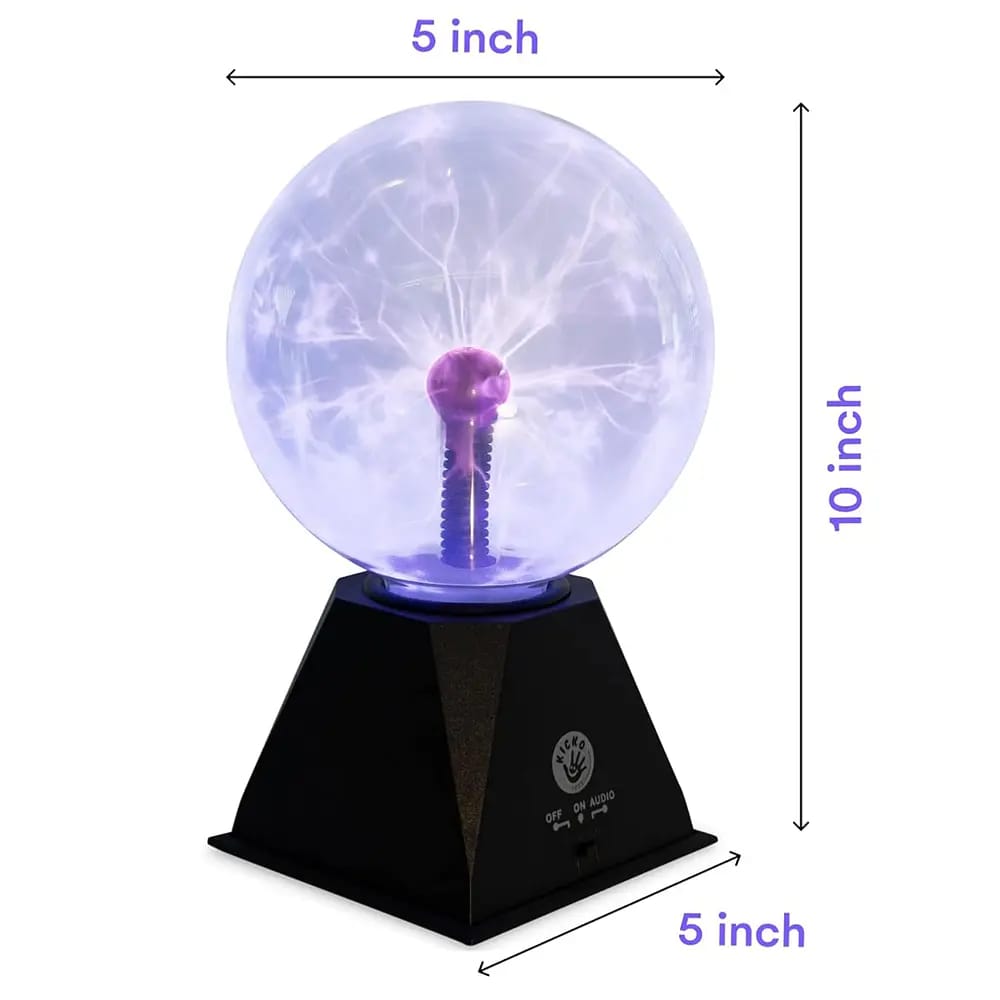 Kicko 7" Plasma Ball, Blue