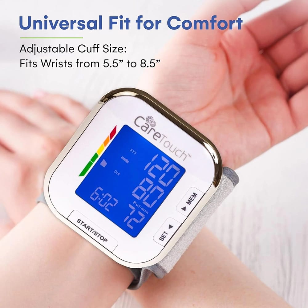 CareTouch Fully Automatic Wrist Blood Pressure Monitor