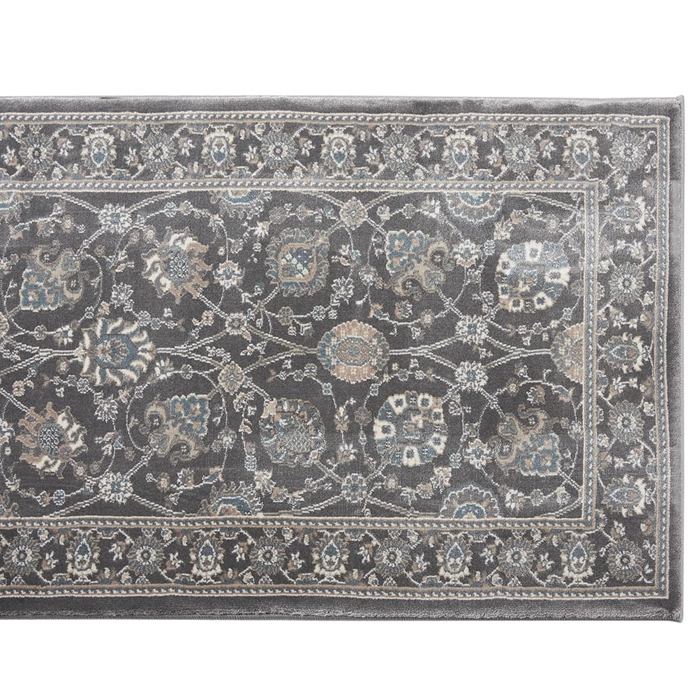 Bellevue Stair Runner, 26" x 25 , Bergama Gray