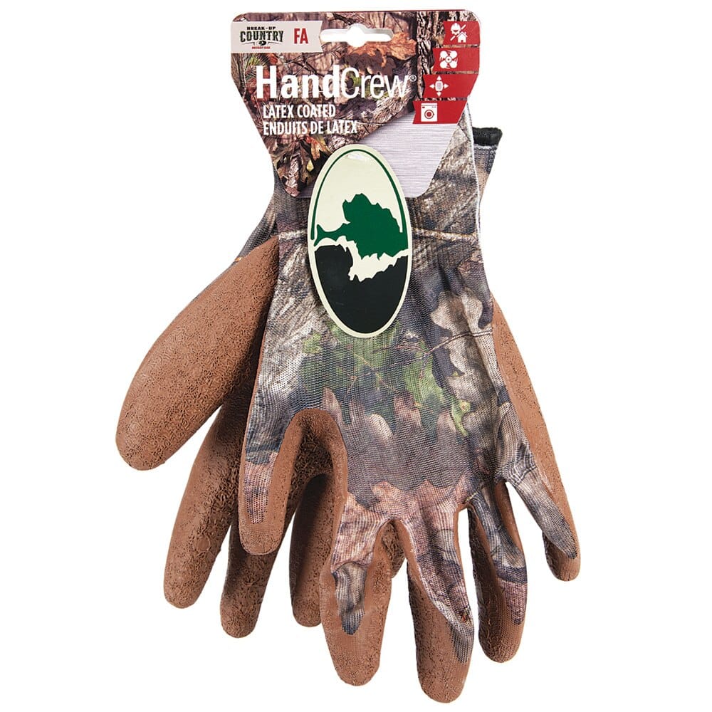 HandCrew Mossy Oak Latex Gloves