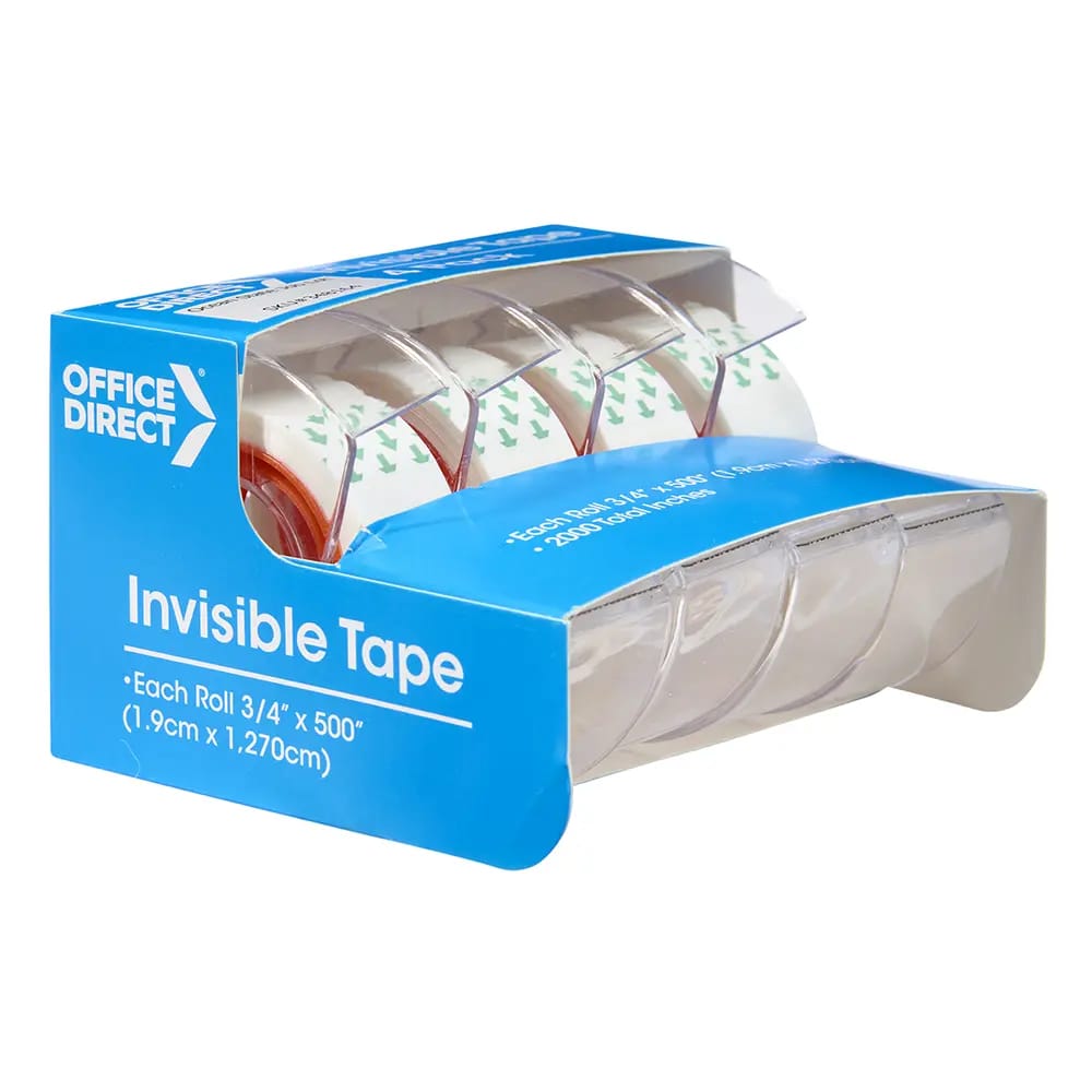 Office Direct Invisible Tape, 3/4" x 500"