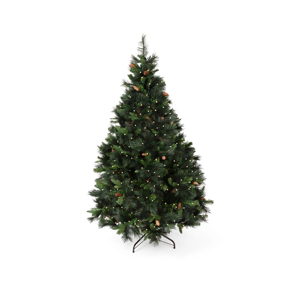 Famous Brand 9' Pre-Lit Carolina Pine Tree