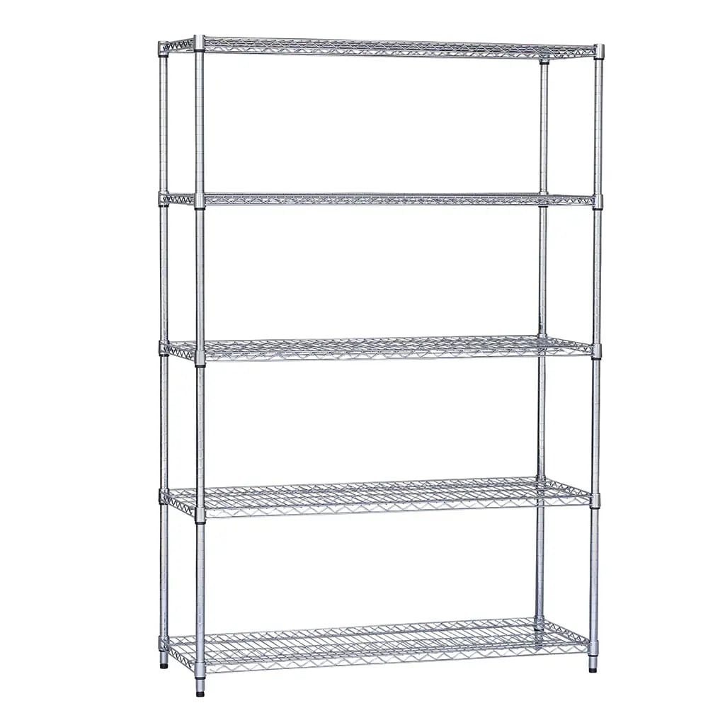 Method Storage Systems 5-Tier Adjustable Heavy-Duty Shelving, 48" x 18" x 72"