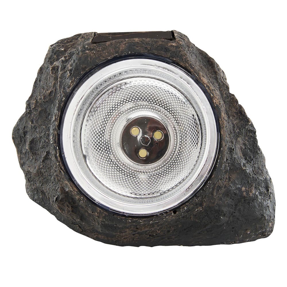 Outdoor Living Accents Resin Stone Solar Light