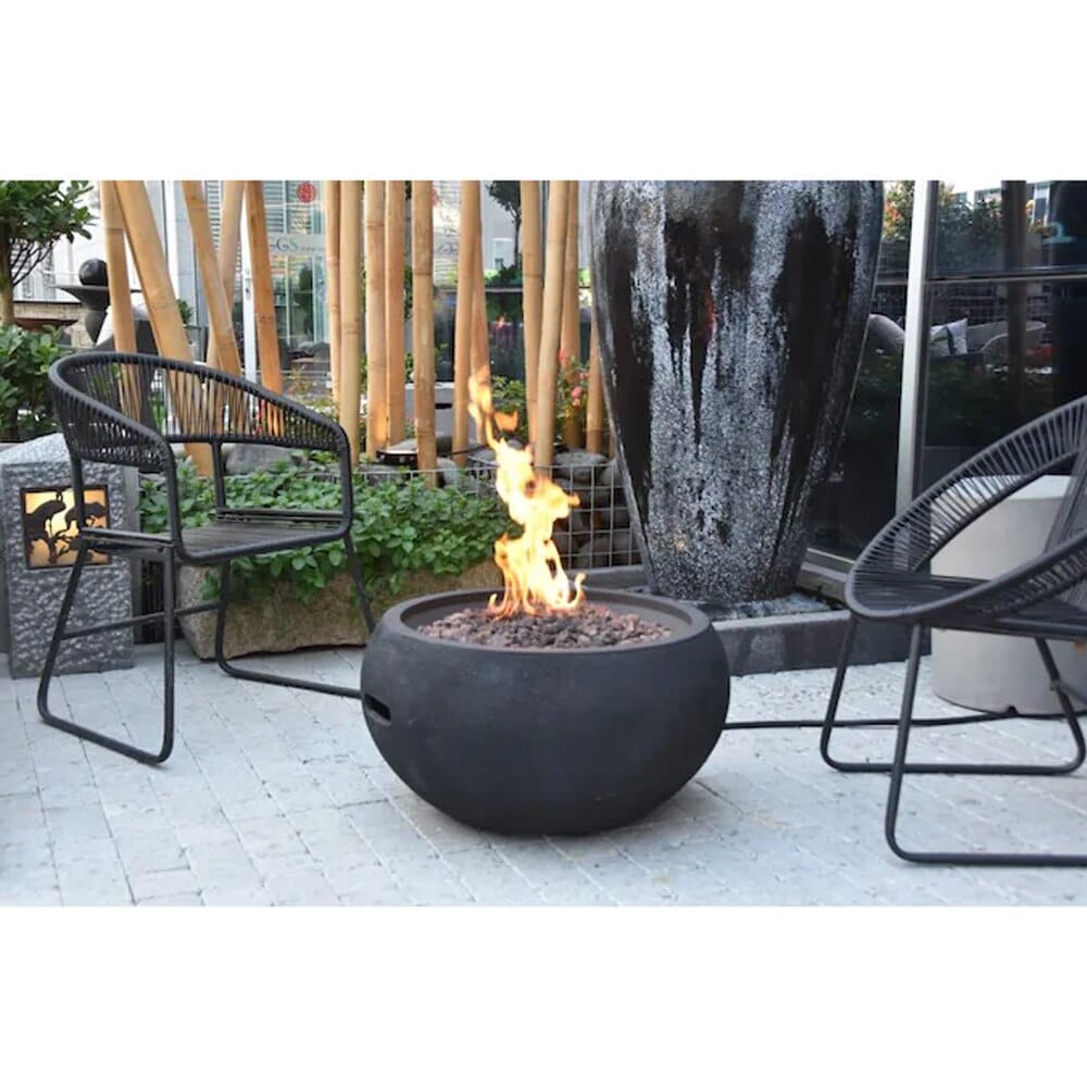 Modeno York 27" Propane Fire Bowl with Cover
