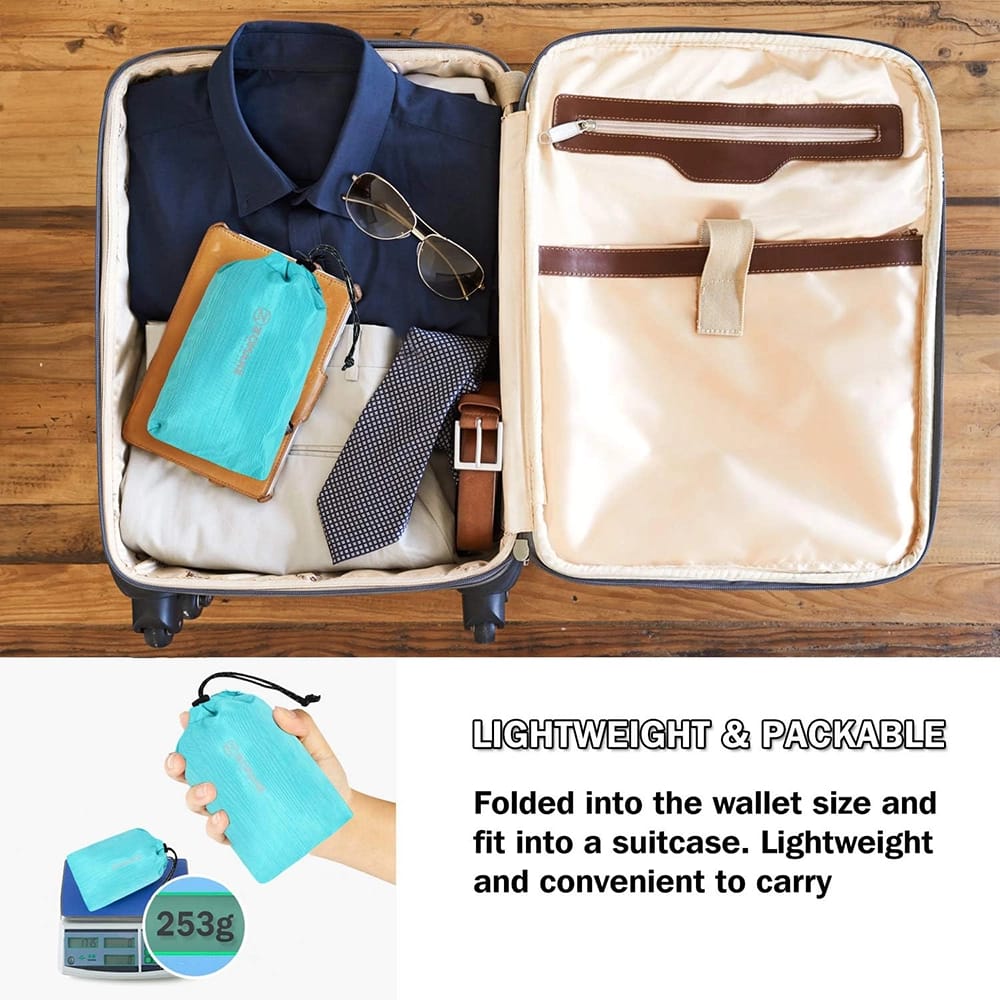 ZOMAKE Ultra Lightweight Packable Backpack, 18L, Aqua