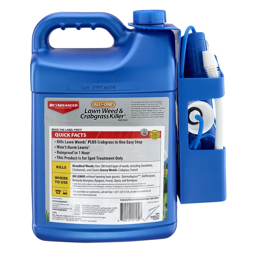 Bio Advanced Lawn Weed & Crabgrass Killer, 1.3 gal.