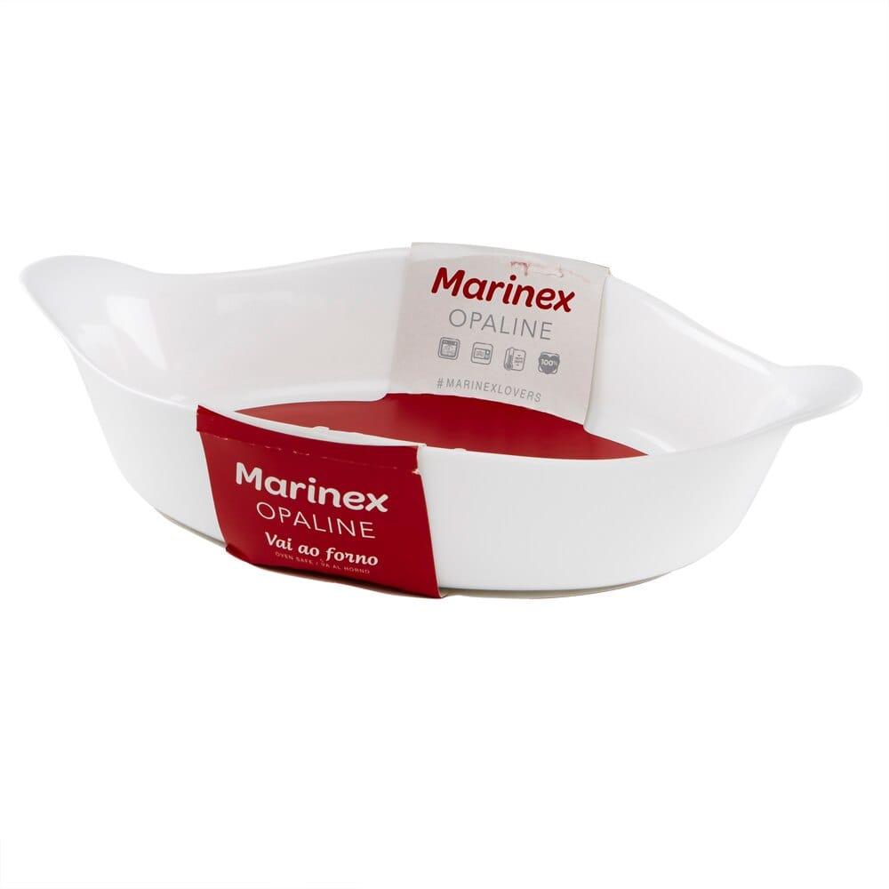 Marinex Opaline Oval Roaster, 1.47 Qt