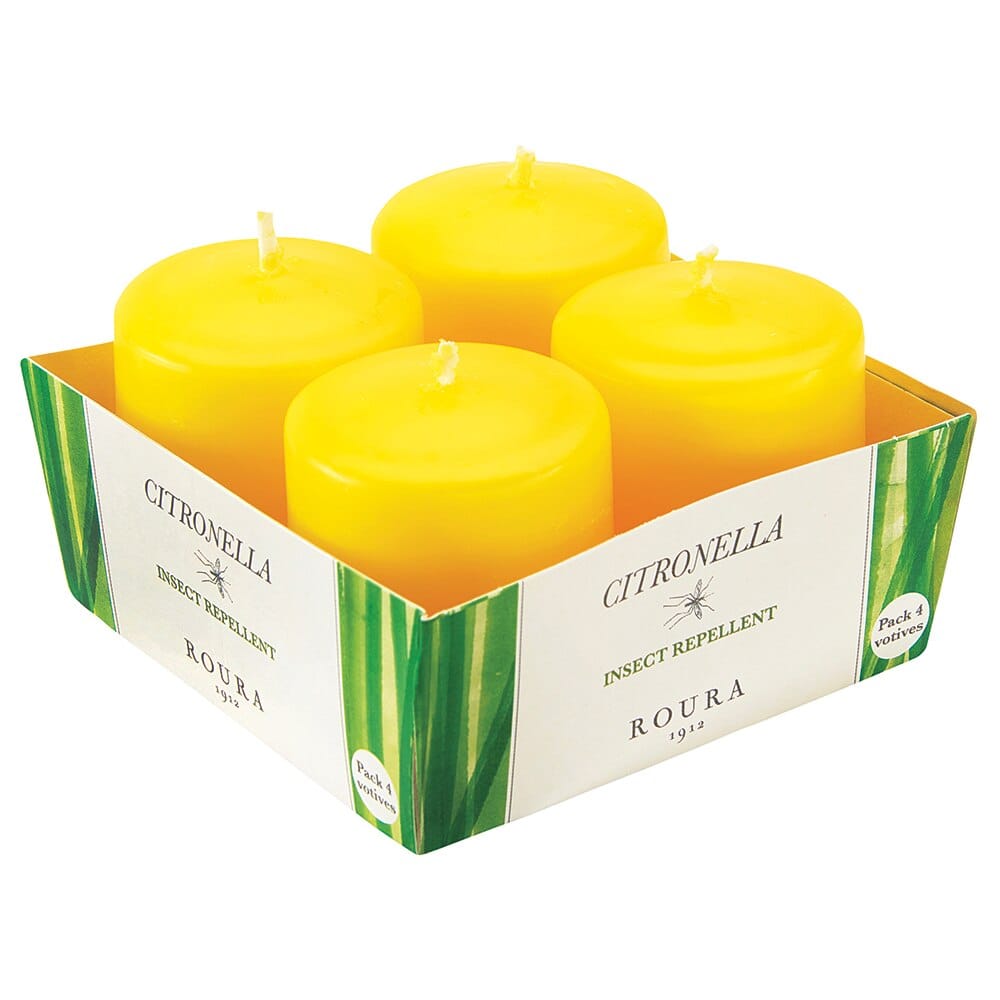 Citronella Insect Repellent Candles, 4 Pack