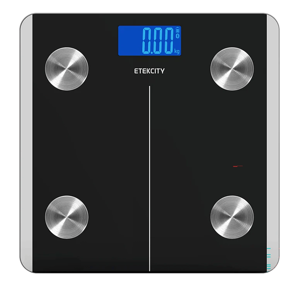 Etekcity Rechargeable Smart Scale, Black