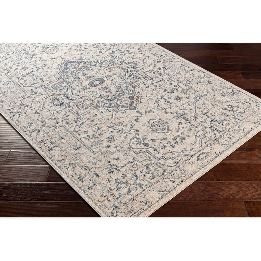 Surya Amore 7'10" x 10' Area Rug, Ivory/Blue