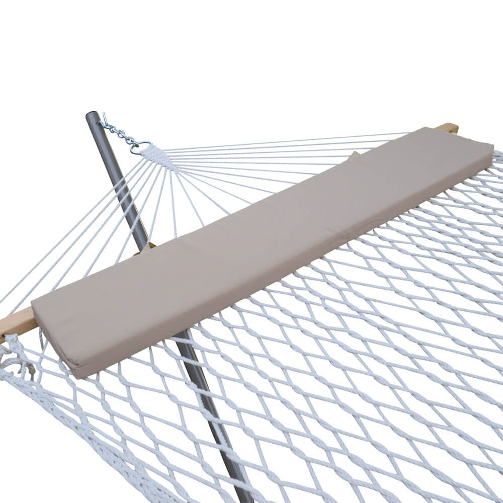 Algoma Cotton Rope Hammock with Pillow & Stand