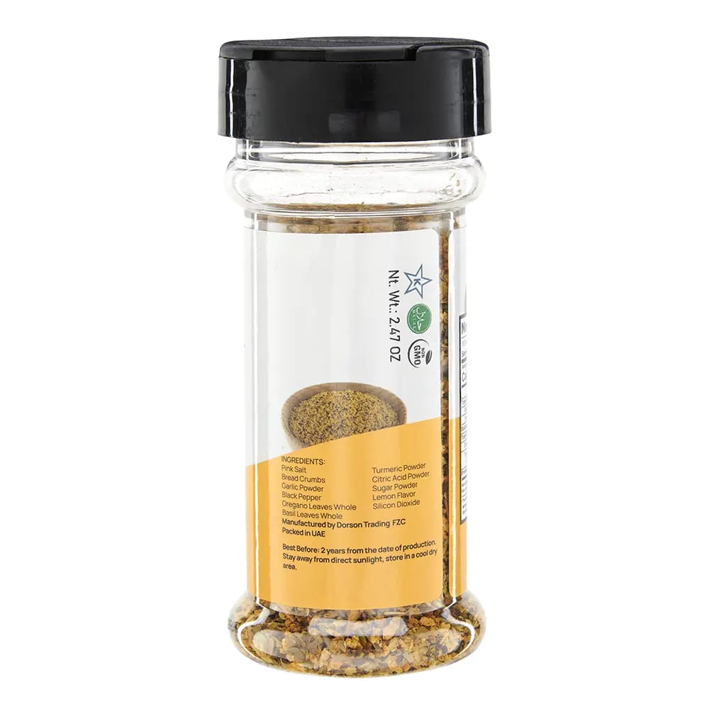 Zaroo Lemon Pepper Seasoning, 2.47 oz