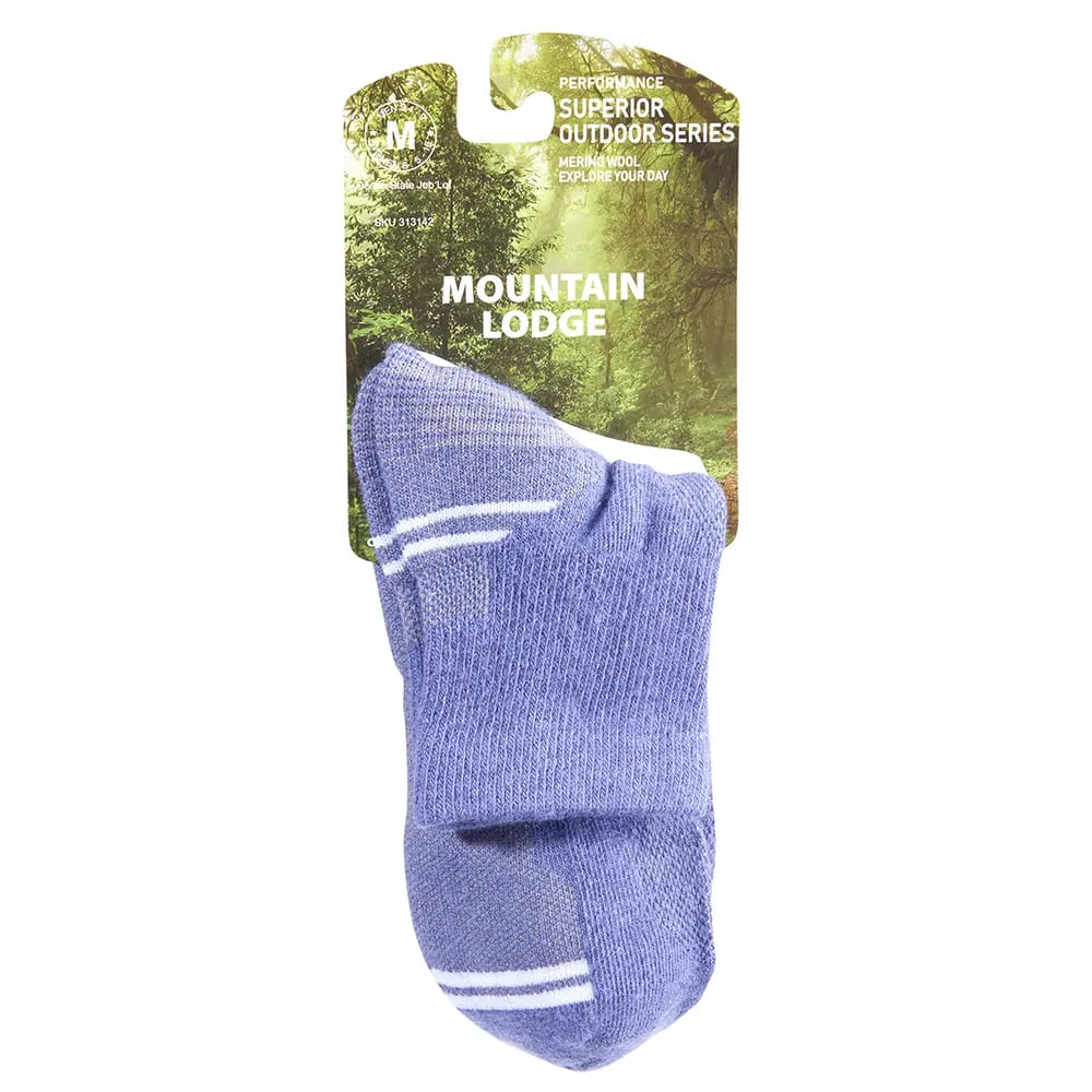 Mountain Lodge Women’s Performance Outdoor Series Merino Wool Hiker Socks