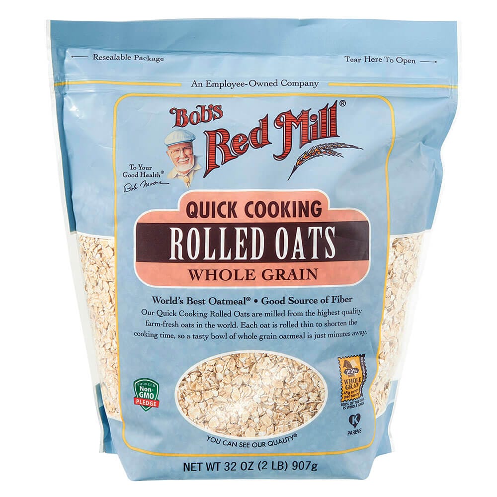 Bob's Red Mill Quick Cooking Whole Grain Rolled Oats, 32 oz