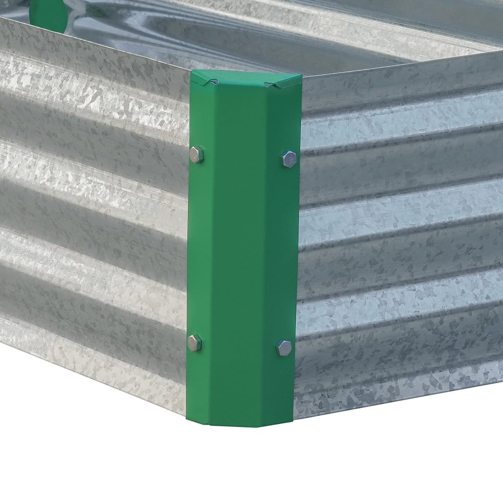 Miracle-Gro 40" x 20" x 17" Galvanized Raised Garden Bed
