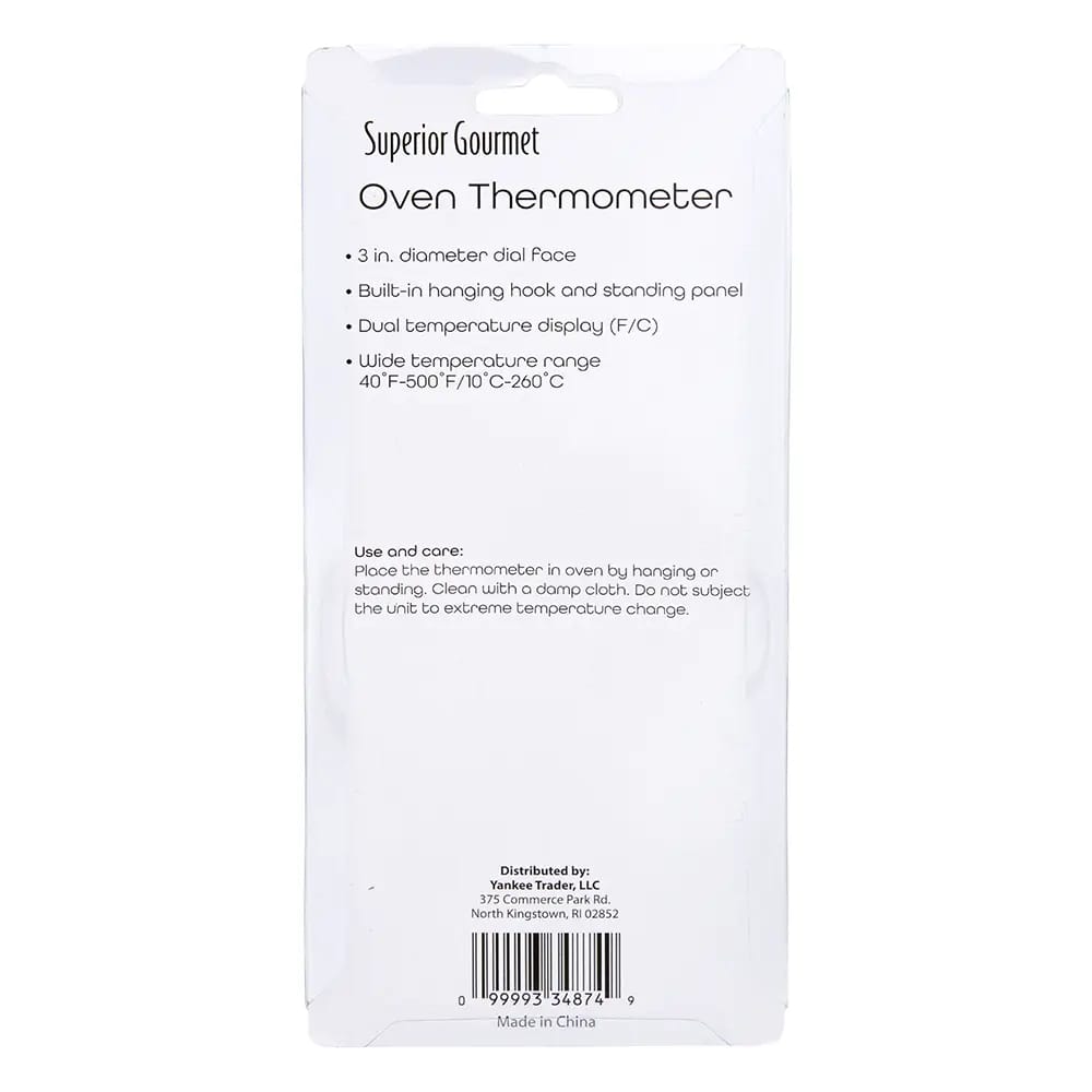 Superior Gourmet Oven Thermometer