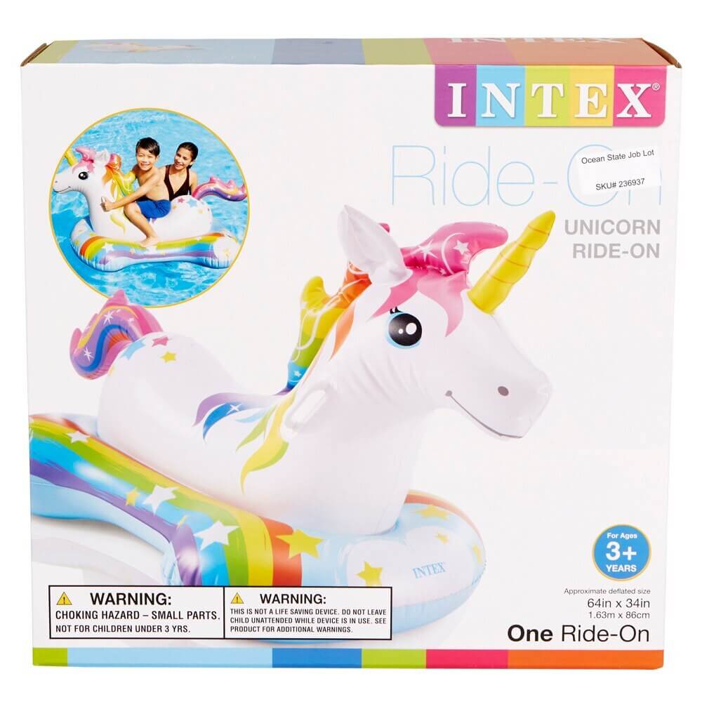 Intex Ride-On Unicorn Float