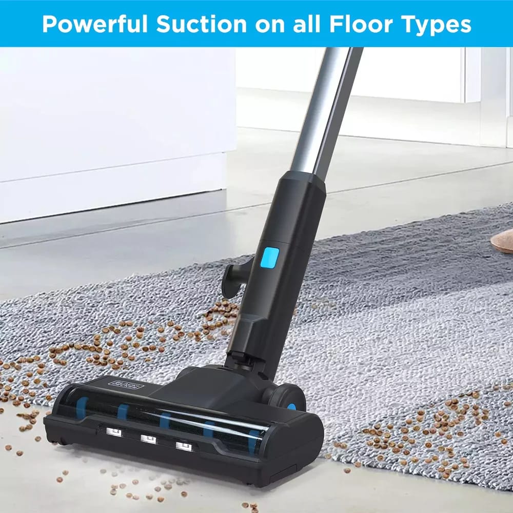 BLACK+DECKER PowerSeries Multi-Surface Corded Stick LED Lightweight Vacuum